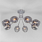 Люстра Eurosvet 30164/8 хром